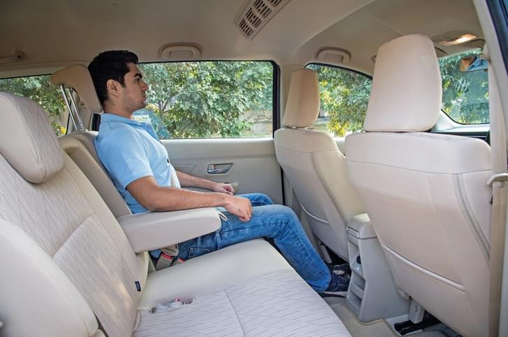 Maruti Suzuki Ertiga Second Row Seats